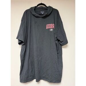 Champion Georgia Bulldogs Short Sleeve Hooded T‎ Shirt 4XL Mens Black